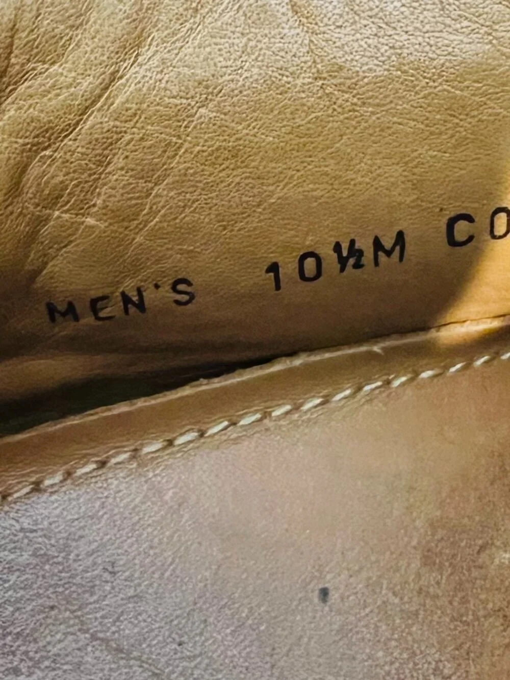 Cole Haan Lenox Hill split-toe brown leather shoes Size 10.5